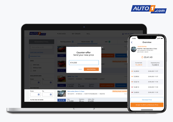 The new digital price negotiation feature enables dealers to close significantly more deals